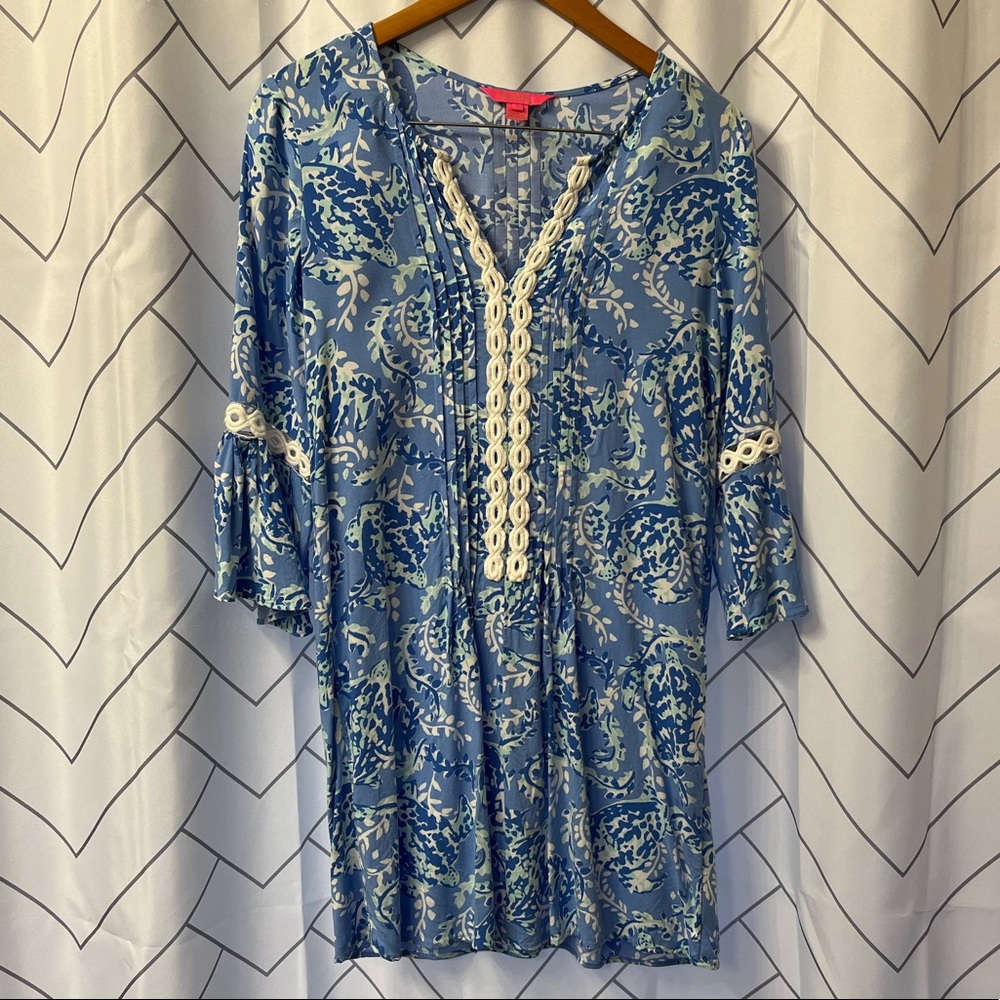 Lilly Pulitzer Hollie Tunic Dress Turtely Awesome